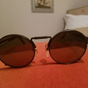 Steam Punk ,JPGauliet  sunglasses. Lens are amber